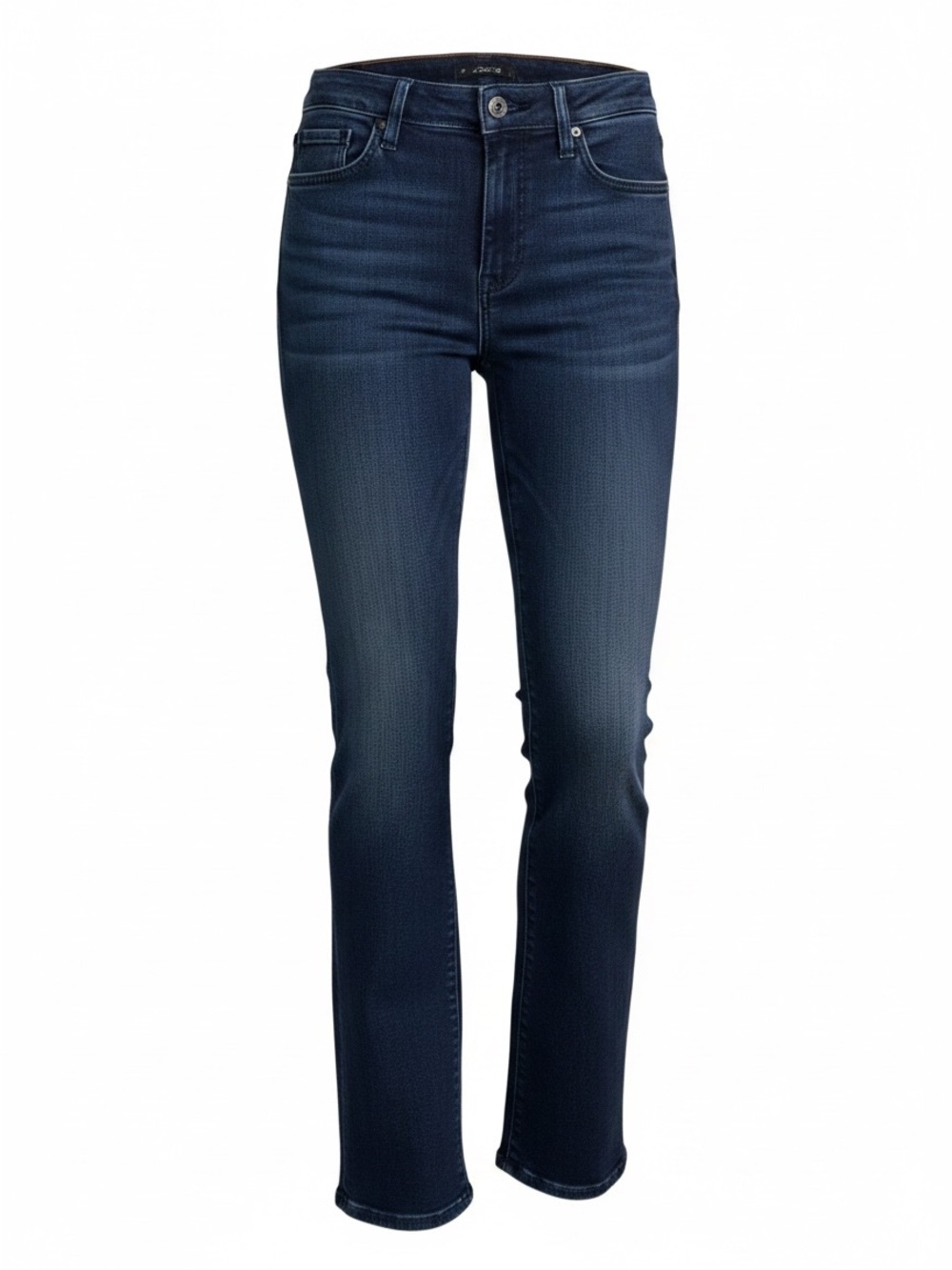 Joe's Jeans Mid-Rise Petitie Boot Cut Leg Jeans - Navy Blue